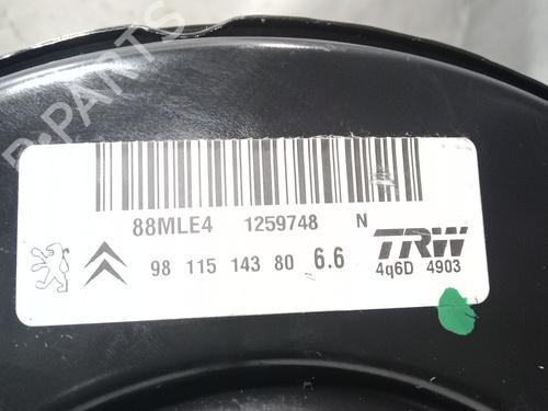 Servo brake CITROËN C3 III (SX) 1.6 BlueHDi 75 | BP32091175M42 