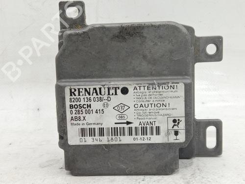 Used ECU airbags ECU airbags RENAULT CLIO II (BB_, CB_) 1.5 dCi (B/CB07) (65 hp) 33887274 33887274