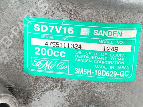 AC compressor FORD FOCUS C-MAX (DM2) 1.6 TDCi | BP30162043M34