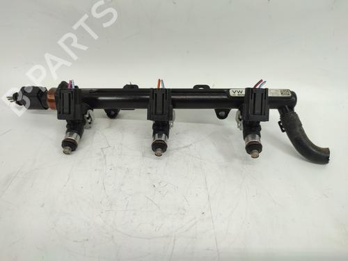Used Injection rail SEAT IBIZA V (KJ1, KJG) 1.0 MPi (80 hp) 15372181
