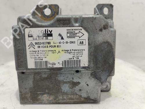 Used ECU airbags CITROËN C4 I (LC_) [2004-2014]  19315415