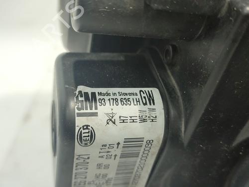 Left headlight OPEL ASTRA H (A04) 1.7 CDTI (L48) | BP31862183C28