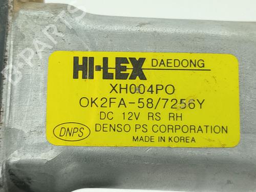 Rudehejsemekanisme Højre foran KIA CARENS I MPV (FC, FJ) 2.0 CRDi | BP31060717C23