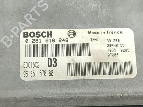 Engine control unit (ECU) PEUGEOT 406 (8B) 2.0 HDI 110 | BP29983500M57