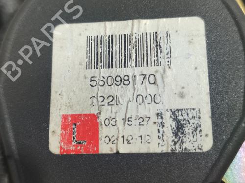 Rear left seatbelt VW TOUAREG (7LA, 7L6, 7L7) 5.0 V10 TDI | BP16952509I29 