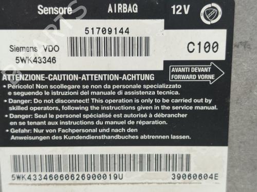 ECU airbags FIAT STILO (192_)  | BP19707277M53 
