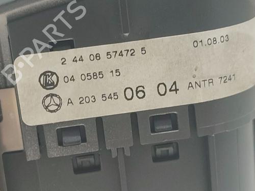 Headlight switch MERCEDES-BENZ C-CLASS (W203) C 220 CDI (203.006, 203.008) | BP34704448I24  - Image 5