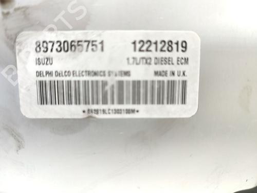 Engine control unit (ECU) OPEL ASTRA G Hatchback (T98) 1.7 DTI 16V (F08, F48) | BP29387024M57 