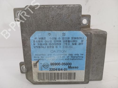 Kollisjonspute styreenhet SSANGYONG MUSSO (FJ) 2.9 TD (120 hp) 10036643