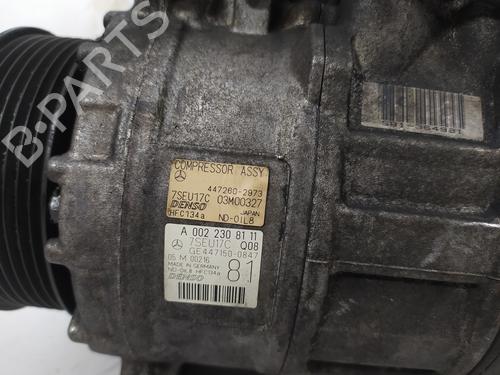 AC compressor MERCEDES-BENZ S-CLASS (W221, V221) S 320 CDI (221.022, 221.122) | BP11357537M34 