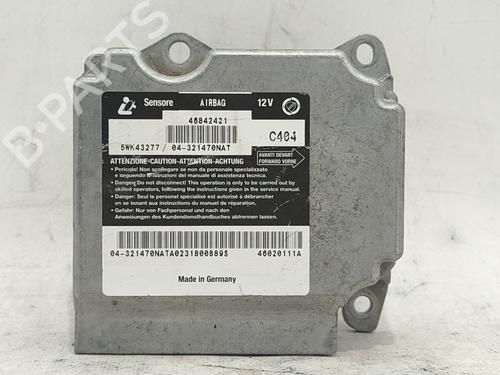 Used ECU airbags ECU airbags ALFA ROMEO 147 (937_) 1.6 16V T.SPARK ECO (937.AXA1A, 937.BXA1A) (105 hp) 35789129 35789129