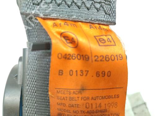 Rear left seatbelt MAZDA 323 C V (BA) 1.8 16V (BA8P) | BP28295157I29 