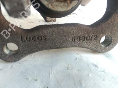 Left rear brake caliper RENAULT AVANTIME (DE0_) 2.2 dCi (DE01) | BP28211461M107 