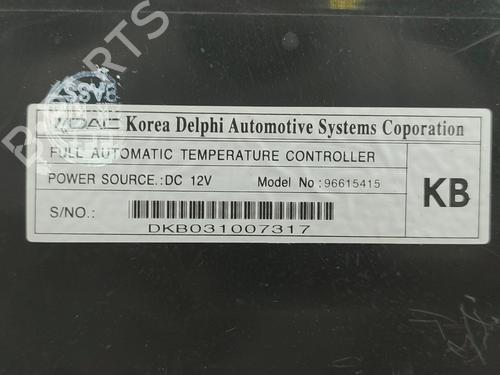 Climate control DAEWOO NUBIRA Saloon (J200)  | BP15658333I5 