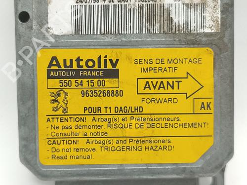 Kollisjonspute styreenhet PEUGEOT 206 Hatchback (2A/C) 1.9 D | BP31029879M53