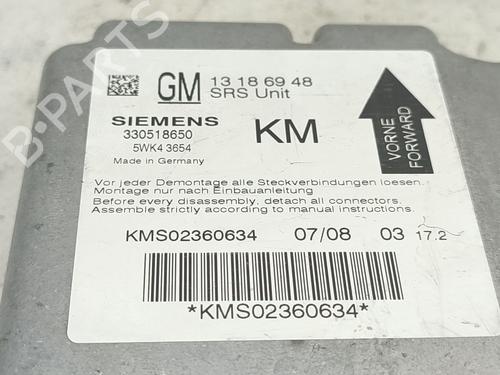 Kollisjonspute styreenhet OPEL VECTRA C (Z02)  | BP25297176M53 