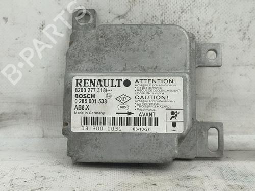 Kollisjonspute styreenhet RENAULT CLIO II (BB_, CB_) 1.5 dCi (B/CB07) (65 hp) 24358396