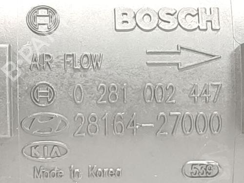 Débitmètre de masse D'Air KIA CARENS I MPV (FC, FJ) 2.0 CRDi | BP30052813M95 
