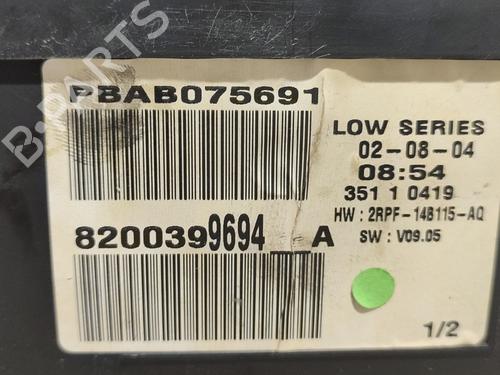 Instrument cluster RENAULT MEGANE II (BM0/1_, CM0/1_) 1.6 16V (BM0C, CM0C) | BP23089560C47 