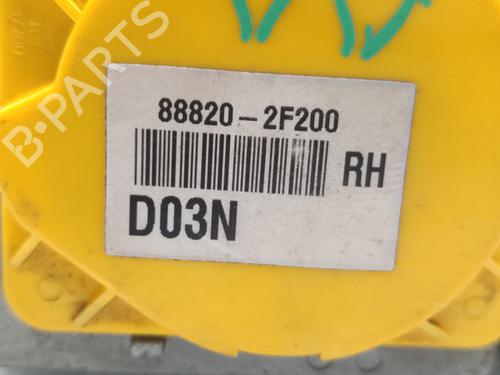 Front right seatbelt KIA CERATO I Saloon (LD)  | BP16951585I25 