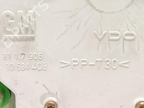 Instrument cluster OPEL CORSA B (S93) 1.4 i (F08, F68, M68) | BP26978980C47 