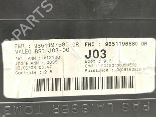 Fuse box PEUGEOT 307 Break (3E) 2.0 HDI 110 | BP29208295E1 