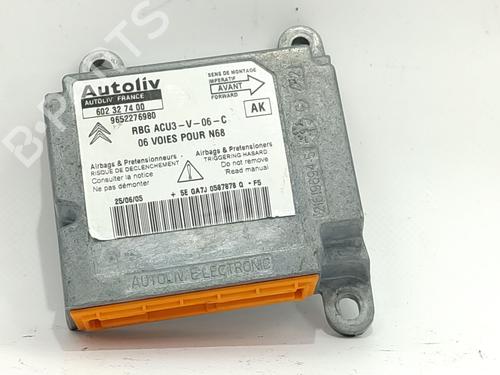 Airbag styreenhed Airbag styreenhed CITROËN XSARA PICASSO (N68) 1.6 HDi (109 hp) 36466657 36466657