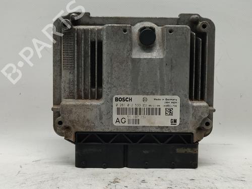 Used Engine control unit (ECU) OPEL VECTRA C GTS (Z02) [2002-2009]  30822243