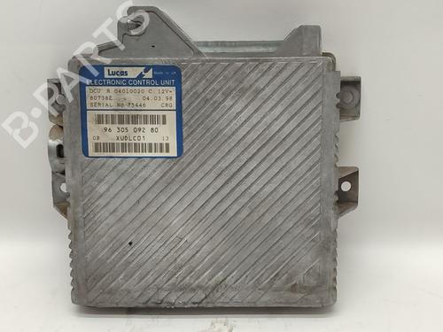Used Engine control unit (ECU) CITROËN XANTIA (X1_, X2_) 2.1 Turbo D 12V (109 hp) 25404205