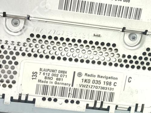 Radio VW PASSAT B6 Variant (3C5) 2.0 TDI | BP36645572E6 - Image 3