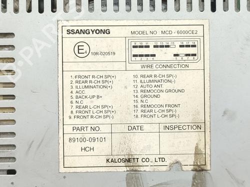Radio SSANGYONG ACTYON I 2.0 Xdi | BP34378449E6  - Image 5