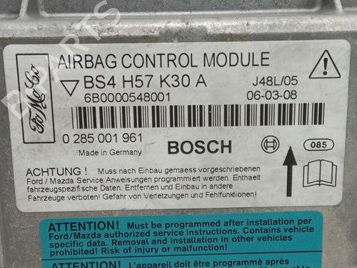 ECU airbags MAZDA 3 Saloon (BK) 1.6 DI Turbo (BK12Y) | BP23961715M53 