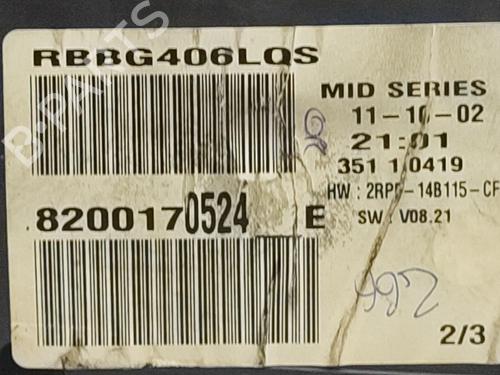 Instrument cluster RENAULT MEGANE II (BM0/1_, CM0/1_)  | BP16951210C47 