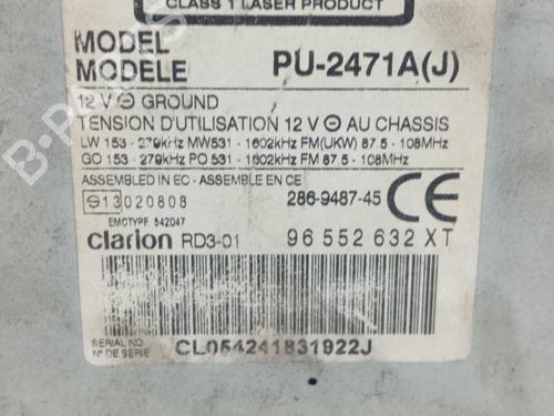 Radio PEUGEOT 307 (3A/C)  | BP19745292E6 