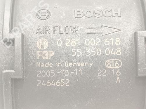 Mass air flow sensor OPEL VECTRA C GTS (Z02)  | BP29342763M95 