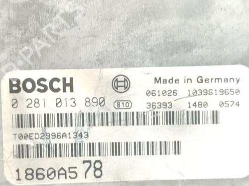 Engine control unit (ECU) MITSUBISHI OUTLANDER II (CW_W) 2.0 DI-D (CW8W) | BP38703618M57 - Image 4