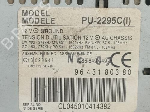 Radio CITROËN XSARA (N1) 2.0 HDi 90 | BP24440038E6 