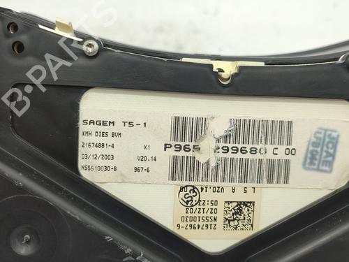 Instrument cluster PEUGEOT 307 Break (3E) 2.0 HDI 110 | BP29979644C47 