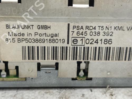 Radio PEUGEOT 307 (3A/C)  | BP18086497E6 