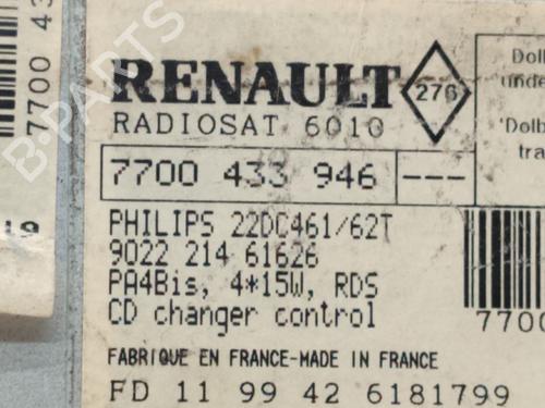 Radio RENAULT MEGANE I Classic (LA0/1_)  | BP21803831E6 