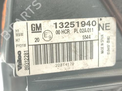 Right headlight OPEL VECTRA C GTS (Z02)  | BP29342788C29 