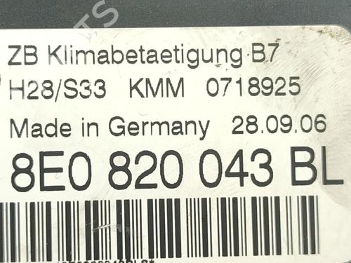 Climate control AUDI A4 B7 Avant (8ED) 2.0 TDI 16V | BP38054978I5 - Image 5