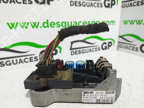 Used Heater resistor MERCEDES-BENZ E-CLASS (W211) E 320 CDI (211.026) (204 hp) 11661138