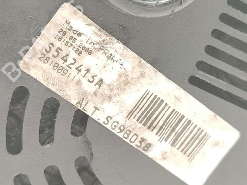 Generator MERCEDES-BENZ A-CLASS (W168) A 160 (168.033, 168.133) | BP22904110M7 