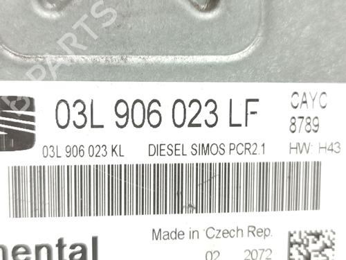 Engine control unit (ECU) SEAT LEON (1P1) 1.6 TDI | BP23179392M57 