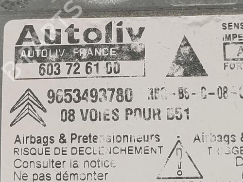 ECU airbags CITROËN C4 I (LC_) 1.4 16V | BP23074260M53 