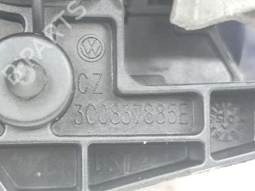 Rear left exterior door handle VW PASSAT B6 (3C2) 2.0 TDI 16V | BP30851305C130 