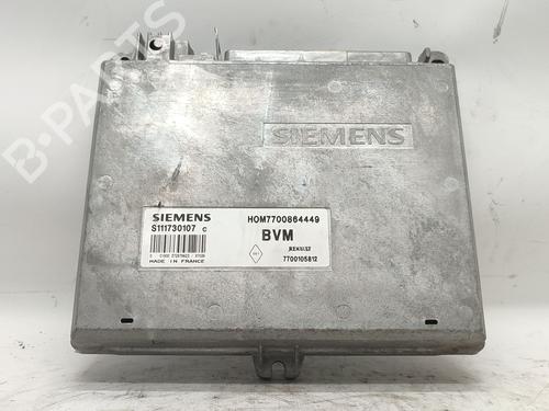 Used Engine control unit (ECU) RENAULT CLIO I (B/C57_, 5/357_) 1.4 (B57J, C57J, B57P) (75 hp) 25927227