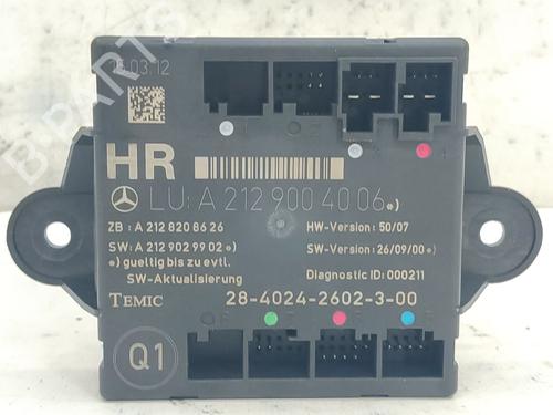Used Comfort control module MERCEDES-BENZ C-CLASS (W204) C 200 CDI (204.001) (136 hp) 26322061