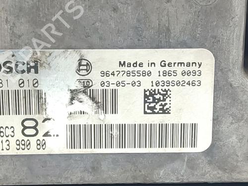 Engine control unit (ECU) PEUGEOT 206 Hatchback (2A/C) 1.4 HDi eco 70 | BP26307091M57 